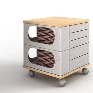 UFOU Fitin Helix Modular Storage Cabinet Unit 5 Revolving Doors