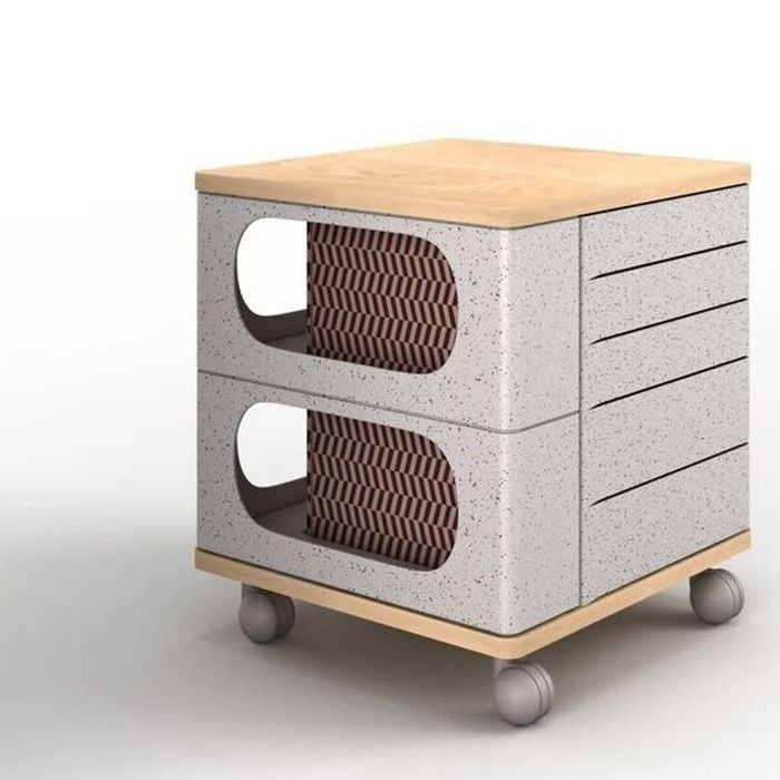 UFOU Fitin Helix Modular Storage Cabinet Unit 5 Revolving Doors