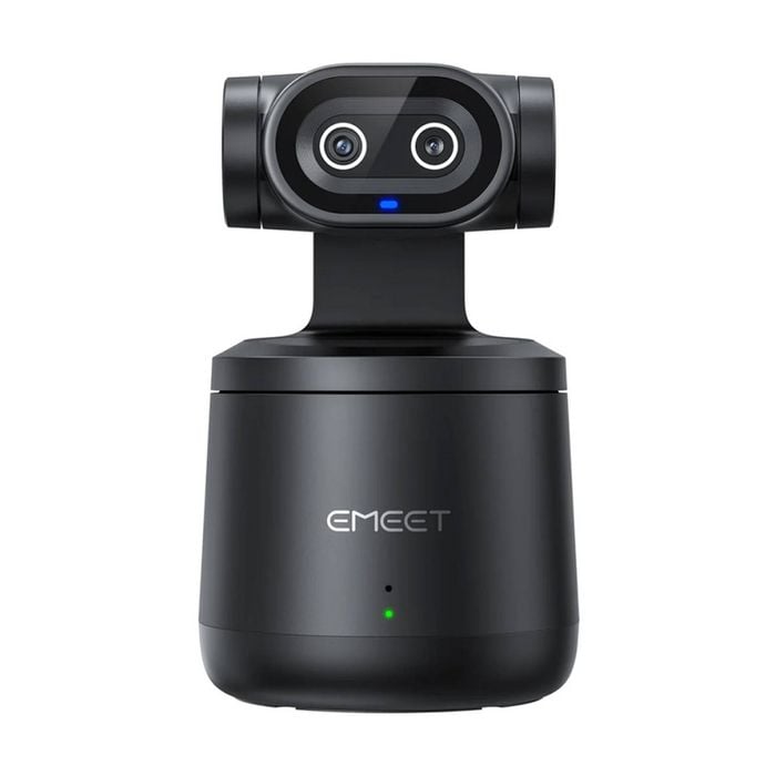 Emeet Pixy Wireless Ai Ptz 4k Streaming Camera Portable Black 8h Battery