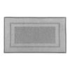 Madras Link 46x76cm Grey Jacquard Indoor Woven Mat 