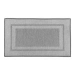 Madras Link 46x76cm Grey Jacquard Indoor Woven Mat 