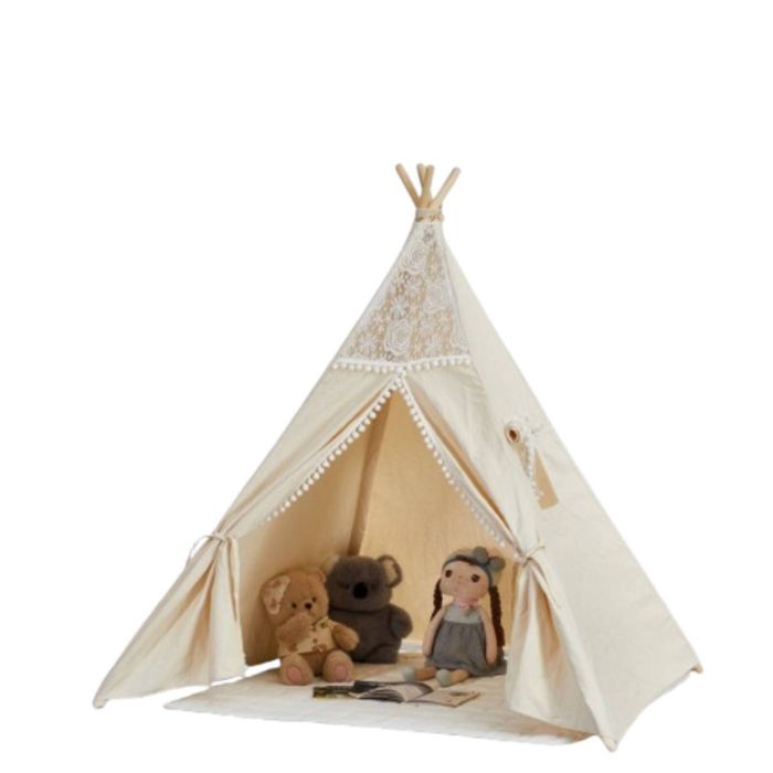 All 4 Kids Della Lace Kids Square Teepee Tent