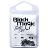 Black Magic Spiral Squid Fishing Snap Clip 1 (8kg Breaking Strength)