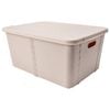 All Set Large Storage Box Almond