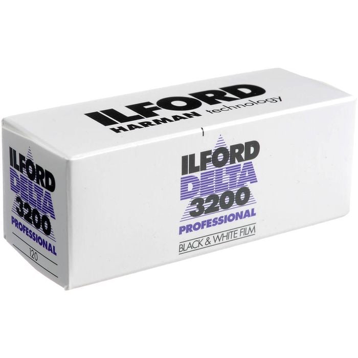 DP3200 Ilford Delta 3200iso Ilford Black & White 120 Film