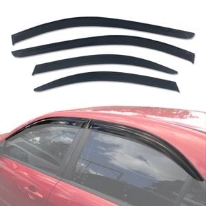 AUSGO Weather Shields for Mazda 6 GG Sedan 2002-2007 Weathershields Window Visors Wind Deflectors