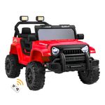 Mazam Kids Ride on Car Toy Jeep Remote Control Red