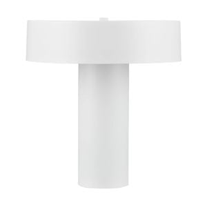 Amalfi Thiago White Metal Table Lamp