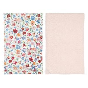 Ladelle Camille Set Of 2 Kitchen Towels