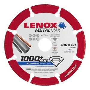 Lenox 100 x 16 x 1.3mm Metal Max Blade