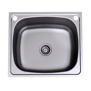 Clark 70L Flushline Single Laundry Tub With Bypass Kit