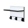 Entryway Floating Shelf Organsing Kit 400mm White