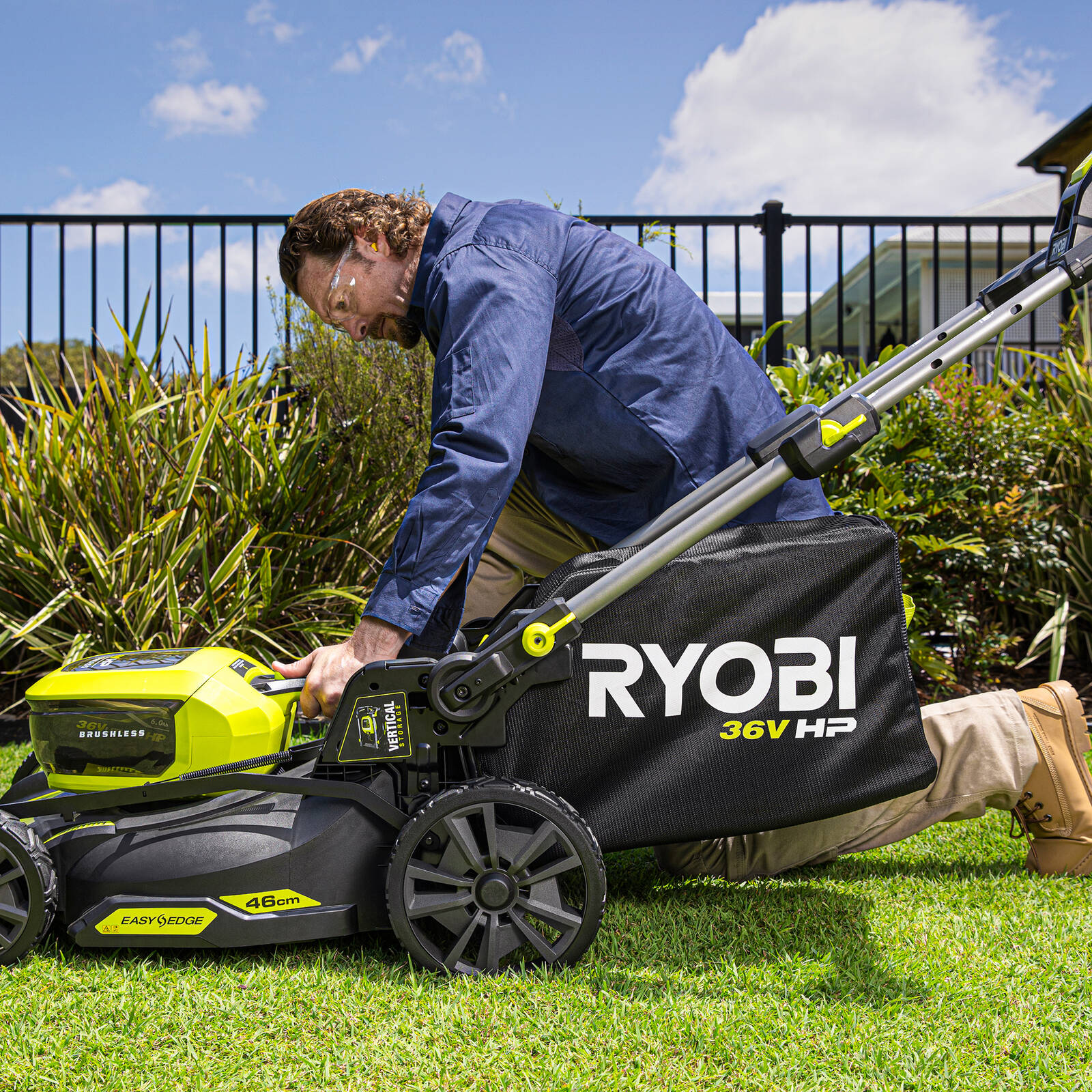 Ryobi 36v Mower 36v Brushless Ryobi 36v 46cm Lawn Mower Ryobi 36V