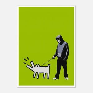 Galrie Banksy Choose Your Weapon Green Print 2010 Limited Edition Art, Poster Only, 50 x 70cm (20 x 28inch)