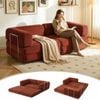 Artiss Convertible Folding Sofa Bed Orange