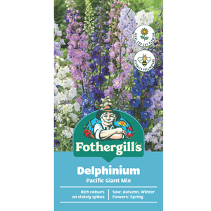 Fothergill's Delphinium Pacific Giant Flower Seeds