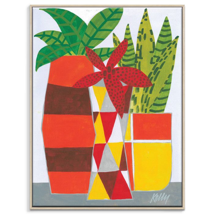 Artist Lane "Ceramica" by Kelly - 41x51cm Timber Framed Canvas