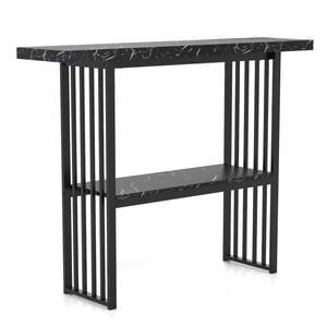 Costway Faux Marble Console Table