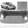 6D Diamond Car Boot Mat for Mazda 3 BK2004-2009-Hatch-Cargo Mat-Grey-Outback GT