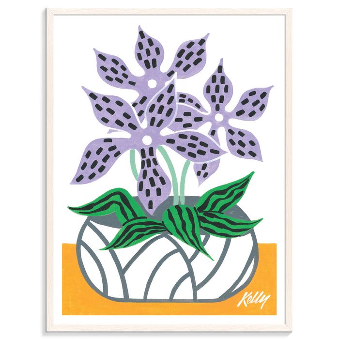 Artist Lane "Rotari" by Kelly - 76x102cm White Framed Print