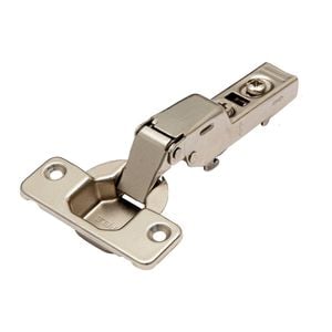 Hafele 110 Degree Half Overlay Metalla 300 Series Concealed Cabinet Hinge - 2 Pack