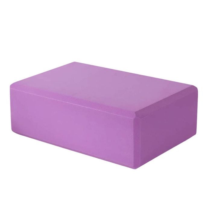 Lifebay 2 PCS EVA Yoga Block Foam Gym Blocks (Purple)