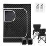 Devanti Portable Steam Sauna Tent 2 Person 3L Full Body