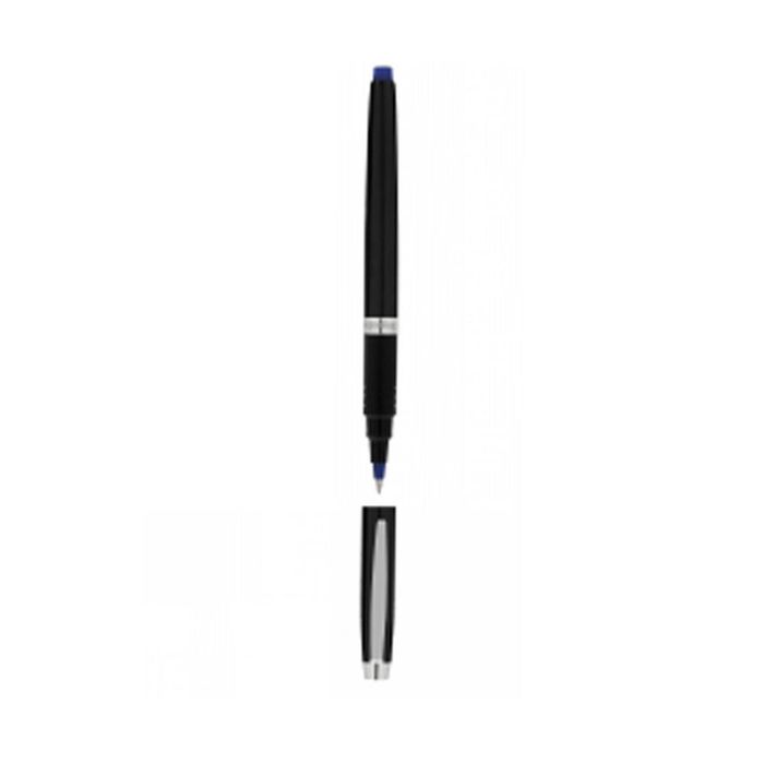 Artline Fine Signature Rollerball Pen Onyx Barrel (Blue)