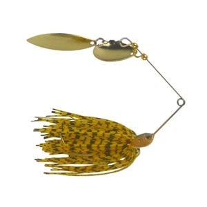 Dekoi 15gm Ls18 Closed Eye Spinnerbait, Orange Stripey, Qty 2
