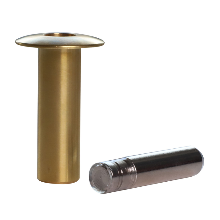 Fantom Hardware Brass Magnetic Doorstop