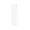 Lugna 2048 x 600 x 580mm White 3 Shelf 3 Drawer Left Hinged Door Storage Cabinet