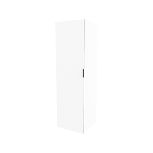Lugna 2048 x 600 x 580mm White 3 Shelf 3 Drawers Left Hinged Door Storage Cabinet
