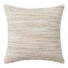 Astin Sinclair 45cm x 45cm White Woven Textured Cushion