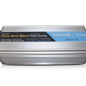 Elinz Pure Sine Wave Power Inverter 3000w/6000w 24v - 240v AUS plug Truck Car Caravan