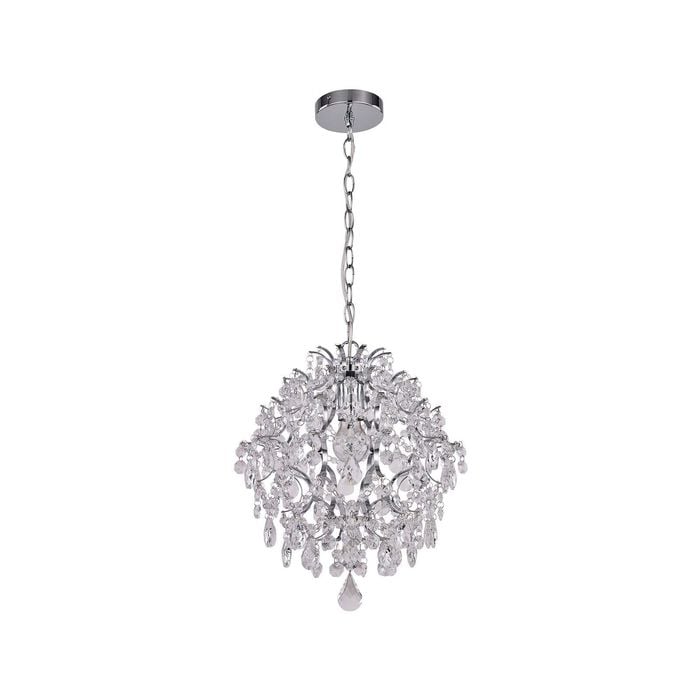 Lexi Lighting Small Baroque Chandelier Light 35cm
