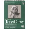 Strathmore 400 Series Toned Art/sketch Pad Grey Wire 11''x14'' 24 Sheets