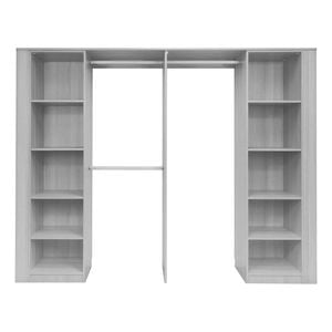 Lugna 2100 - 2400mm Mist Pack 5 Opening Built in Wardrobe Package