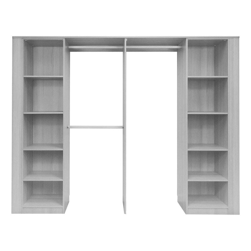Lugna 2100 - 2400mm Mist Pack 5 Opening Built in Wardrobe Package