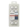 Ikonic 30mm Mushroom Bright Chrome Cupboard Knob - 10 Pack
