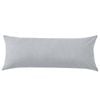 LINENOVA 1PC 100% Cotton Pillow Cases Slip Cover Pillowcase - Silver Body