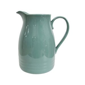 Grove Bayleaf Ceramic 22cm Jug Pitcher Decorative Container - Green