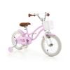 Costway 36cm Kids Bike Ride On Bicycle W/training Wheels Purple