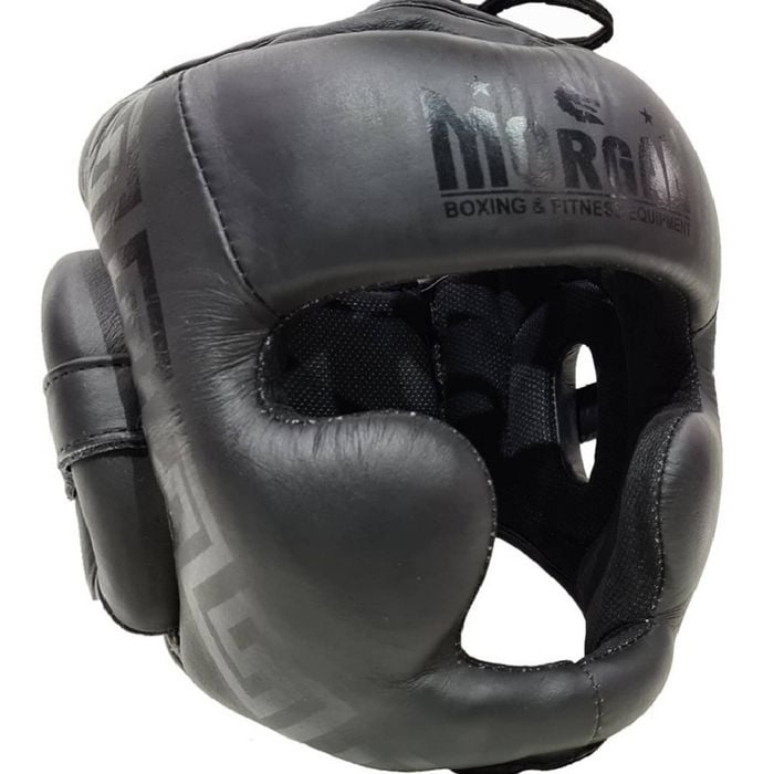 Morgan B2 Bomber Leather Head Guard [large]