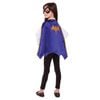 DC Comics Batgirl Cape & Mask Set Child Girls Costume/Halloween Party Purple