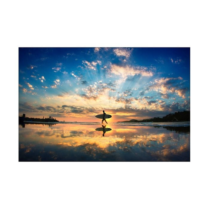 Artey | Late Surf - Stretched Canvas - Stretched Canvas - 80 x 120 cm
