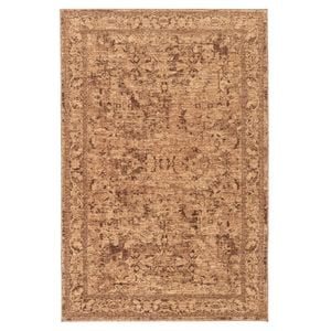 Loopsie-400cm X 300cm-serron Tonal Brown Traditional Rug