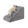 Tedi's 3-Steps Memory Foam Dog Stairs for Bed Sofa Indoor