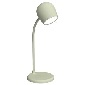 Kreafunk Ellie Lamp W/ Qi Charger And Bluetooth Speaker - Dusty Olive