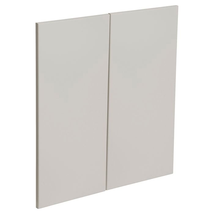 Kaboodle Cremasala Modern Corner Base Cabinet Doors - 2 Pack - Modern