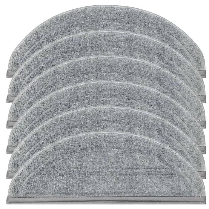 Hygieia Mop Pads for Roborock Q10V+ Robot Vacuum Cleaner – 6 Pack